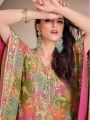Designer Kaftan Set in Viscos Crepe & Organza Silk