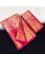 Bridal Kanjivaram Pink Silk Saree