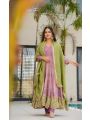 Ethnic Festive Onion Pink Anarkali Suit