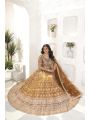 Luxe Golden Net Lehanga Set