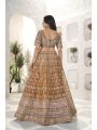 Luxe Golden Net Lehanga Set