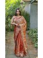 Authentic Dual Tone BarBari Silk Saree