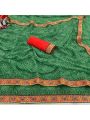 Ethnic Traditional Festive Green Viscose Georgette Saree 