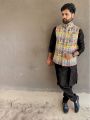 Ethnic Traditional Festive Black Banglore Silk Kurta Pajama Set