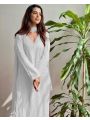 Ethnic Festive White Chikankari Long Salwar Kurti Plazo Suit