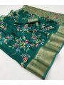 Ethnic Traditional Festive Rich Emerald Green Soft Moss Mellow Saree