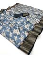 Authentic Ethnic Festive Fancy Grey Soft Moss Mellow Saree