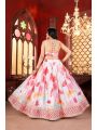 Elegant Off-White Printed Lehanga Choli