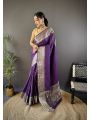 Elegant Pure Nylon Viscose Saree