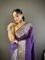 Elegant Pure Nylon Viscose Saree