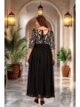 Traditional Ethnic Festive Black Georgette Anarkali Suit