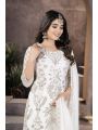 Elegant Ethnic Festive White Kurta Pant Straight Suit