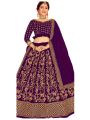 Royal Velvet Embroidered Lehanga Set