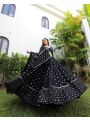Balck Sequnce Lehngha choli