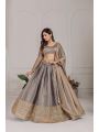 Bridal Wear Heavy Fendi Embroidery Lehanga Choli