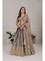 Bridal Wear Heavy Fendi Embroidery Lehanga Choli
