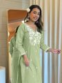 Traditional Festive Ethnic Rayon Straight Suit