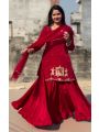 Elegant Natural Crep Silk Lehanga Set 