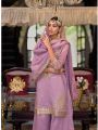 Authentic Elegant Ethnic Lilac Shimmer Plazo Suit