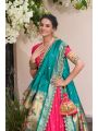 Traditional Jacquard Silk Lehanga Set
