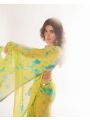 Vibrant Georgette Digital Print Saree