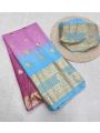 Ethnic Traditional Pink Pure Viscose Georgette Saree
