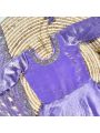 Elegant Traditional  Lavender Kids Gown Set