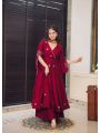 Authentic Embroidery Sequence Gown