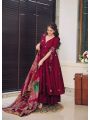 Authentic Embroidery Sequence Gown