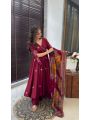 Authentic Embroidery Sequence Gown