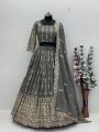 Bridal Wear Heavy Star Georgette Embroidered Lehanga