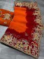 Padding Georgette Beautiful saree