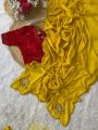 Soft Blooming Faux Georgette Saree
