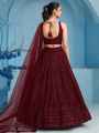 Authentic Festive Elegant Traditional Georgette & Soft Net Lehanga Suit