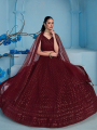 Authentic Festive Elegant Traditional Georgette & Soft Net Lehanga Suit