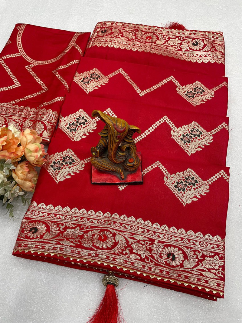 Ethnic Soft Dola Viscose Silk Saree