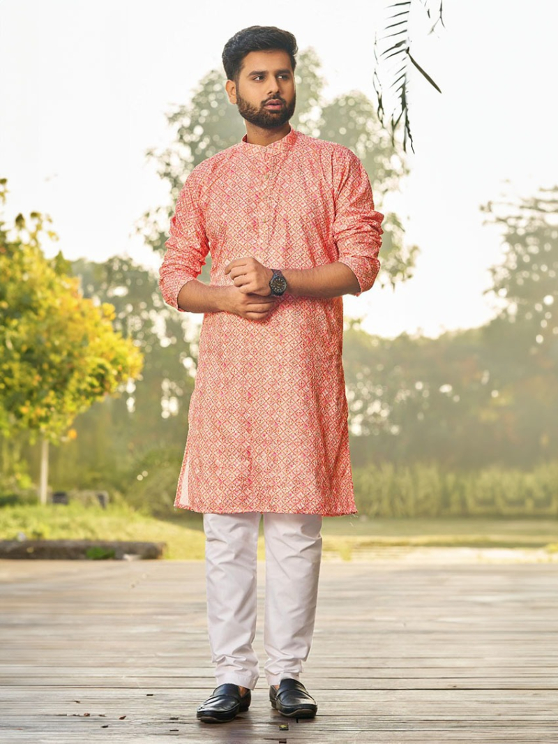 Traditional Festive Ethnic Elegant Rayon Kurta Pajama Set