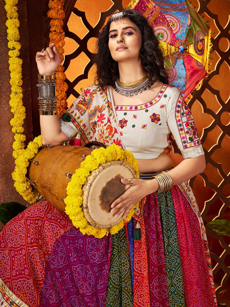 Designer Traditional Georgette Navratri Lehenaga Suit
