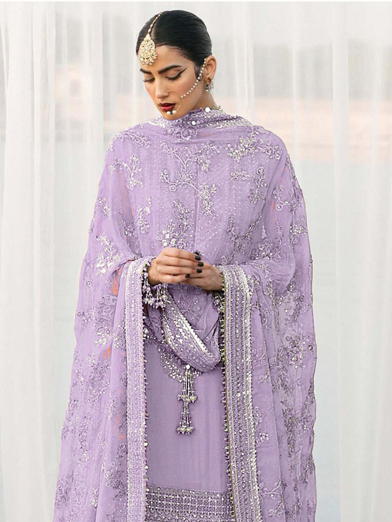 Designer Festive Georgette  Sharara Suit 