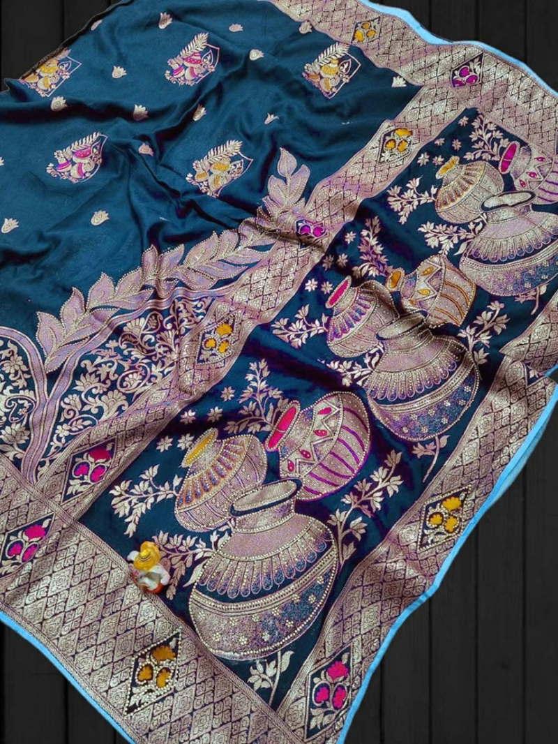 Soft Dolla Viscose Silk Saree