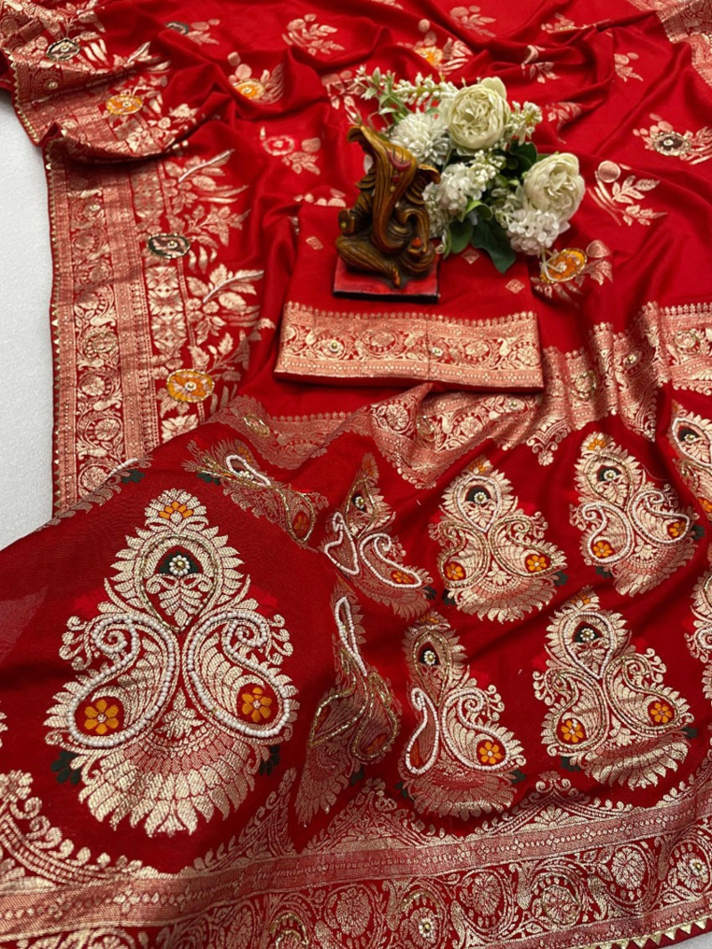 Pure Dola Silk Saree