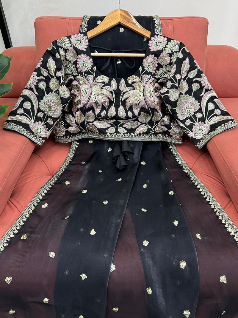 Authentic Elegant Ethnic Festive Jimmy Choo Saree